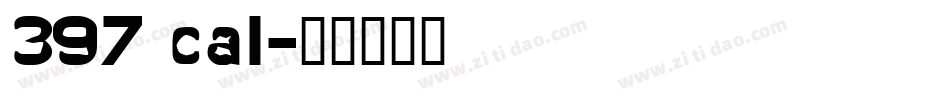 397 cai字体转换